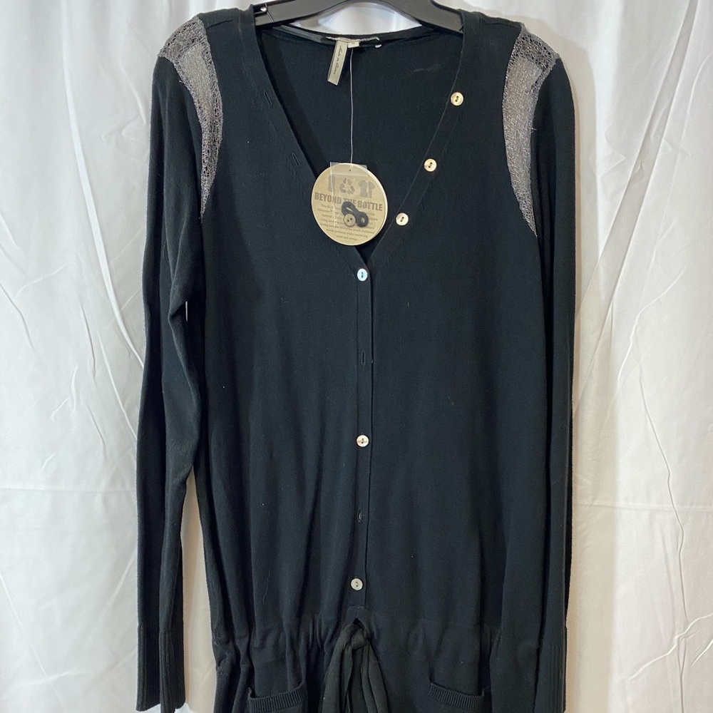 BCBG Generation M Long sleeve sweater romper M NWT